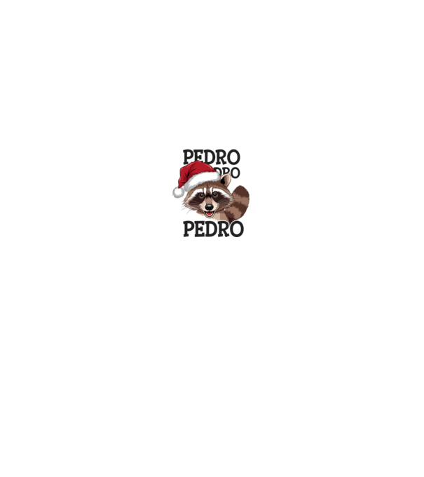 Pedro pedro xmas model gri pe tricou