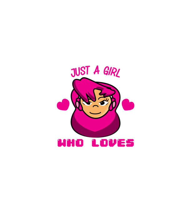 Girl Gamer model negru pe tricou