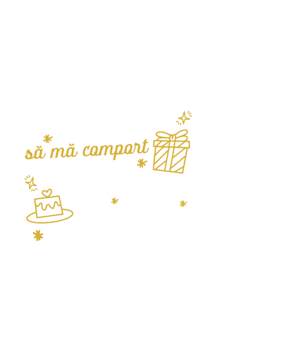 Nu am avut niciodată 55 de ani model alb pe tricou