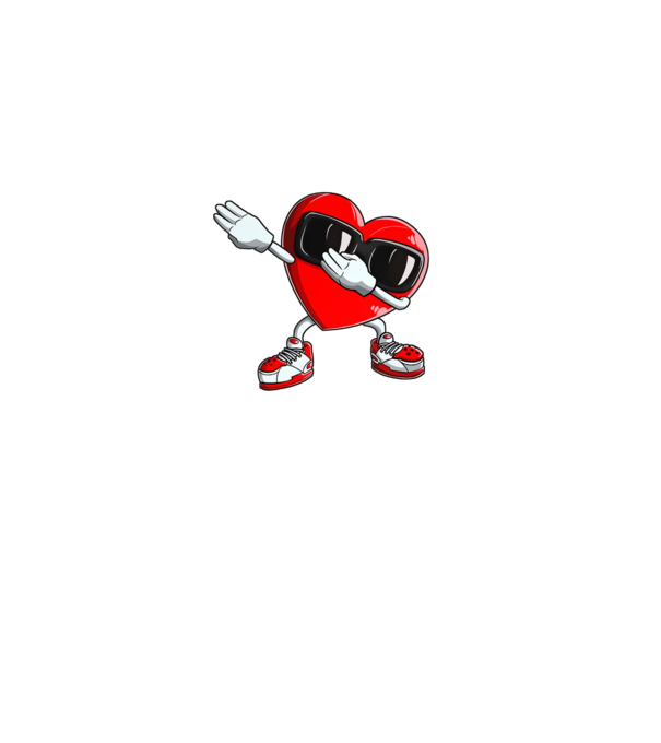 Dab inima model gri pe tricou