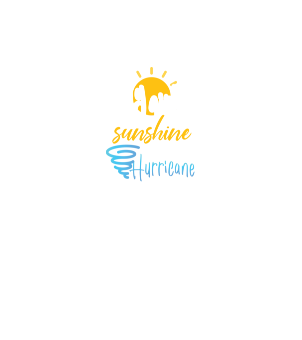 July Girls are Sunshine mixed with a little Hurricane model gri pe tricou
