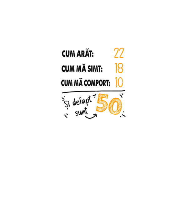 Aspect, senzație, comportament 50 Alb model alb pe tricou