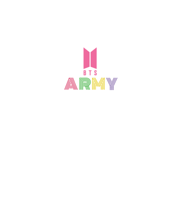 BTS ARMY model negru pe tricou