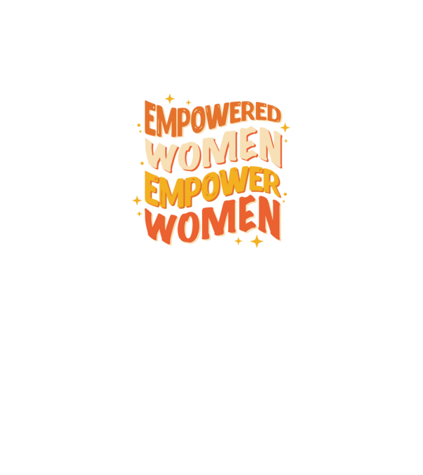 Empowered women empower women model negru pe tricou