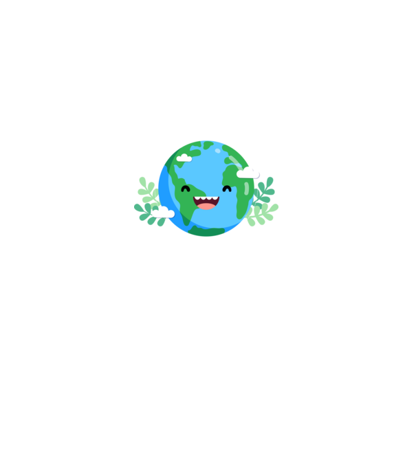 Earth smiley model alb pe tricou
