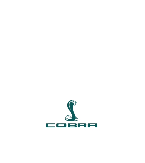 Cobra model alb pe tricou