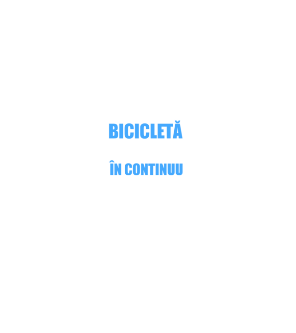 Viața este ca mersul pe bicicletă, pentru a rămâne în echilibru trebuie să mergi înainte în continuu model turcoaz pe tricou