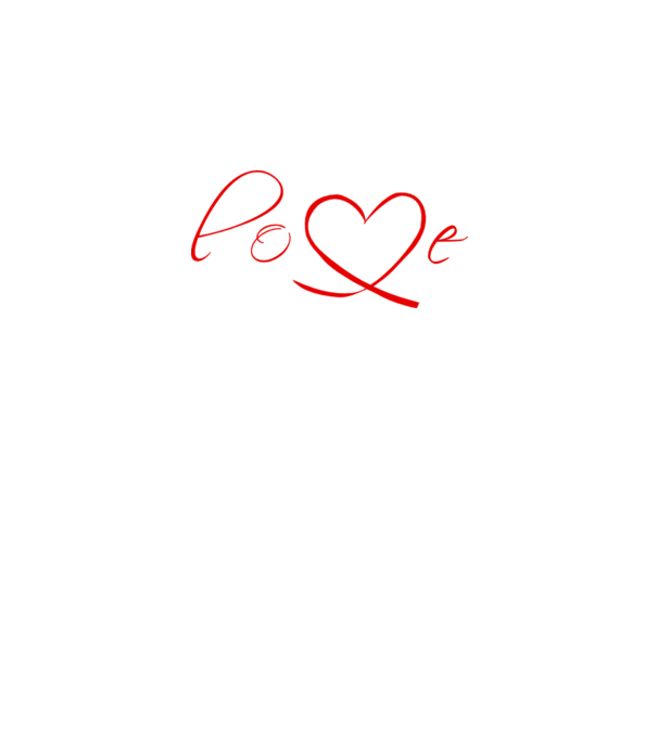 Love Valentines day model negru pe tricou