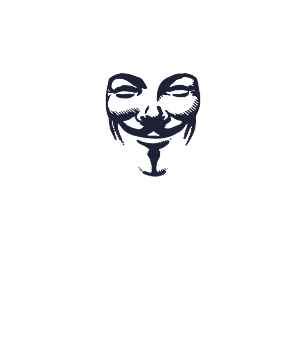 vendetta mask model gri pe tricou