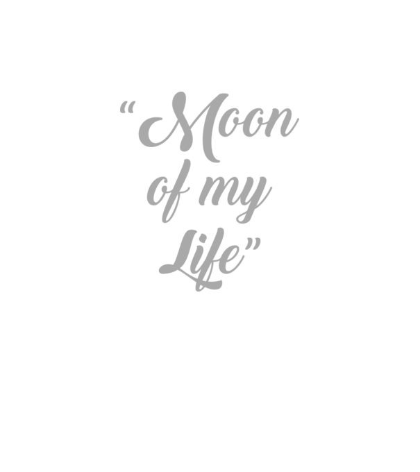 Moon of my life model verde neon pe tricou