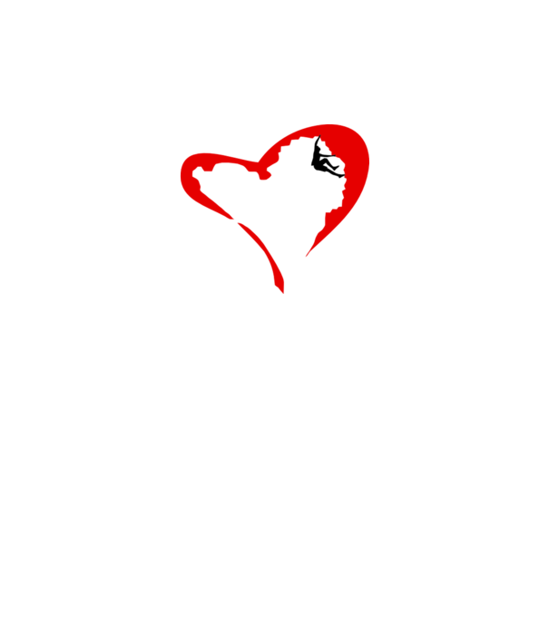 heartclimb model alb pe tricou