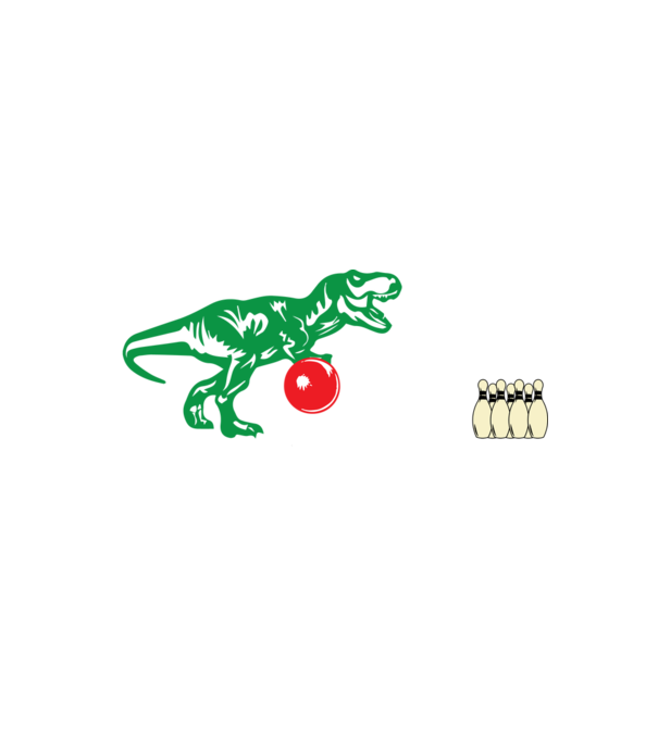 Trex model negru pe tricou