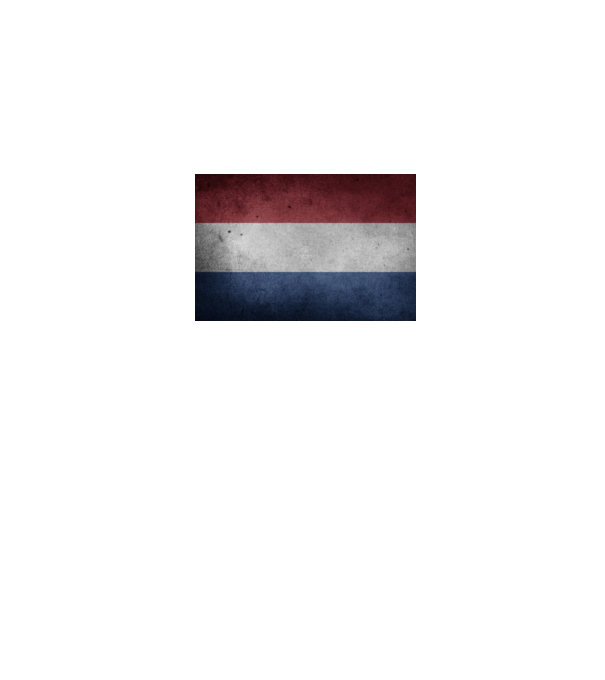 NETHERLANDS model negru pe tricou