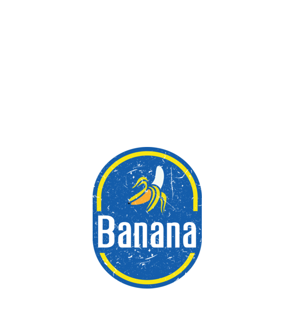 Banane carnaval model portocaliu pe tricou