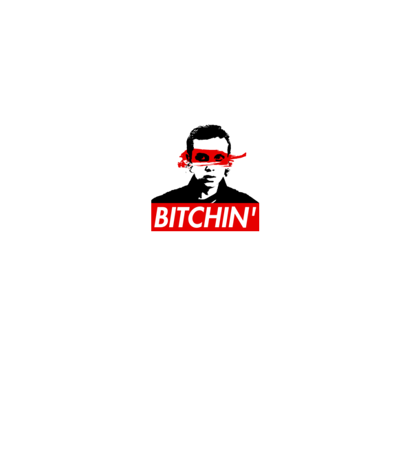 bitchin eleven model gri pe tricou