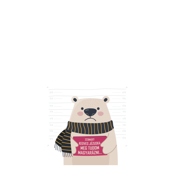 DearSanta model negru pe tricou
