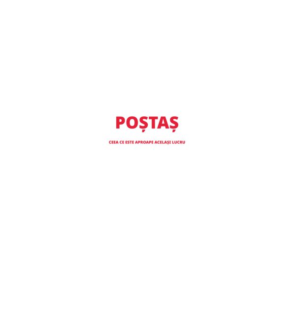Supererou poştaş model negru pe tricou