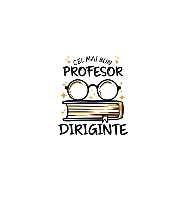 Cel mai profesor diriginte model albastru deschis pe tricou