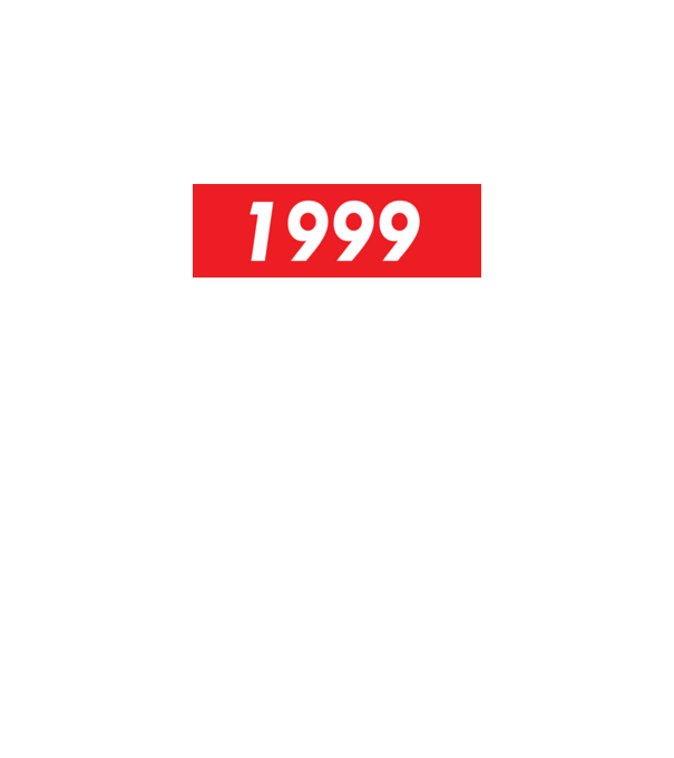 Supreme Birthday 1999 model negru pe tricou