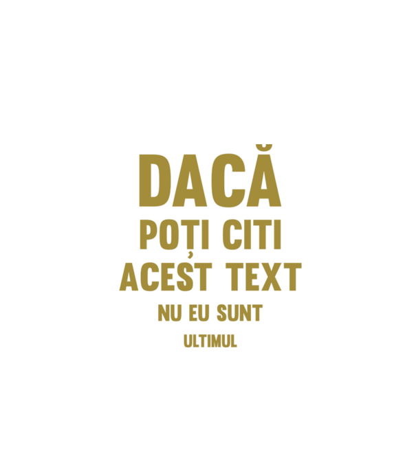 Dacă poți citi acest text, nu eu sunt ultimul model alb pe tricou