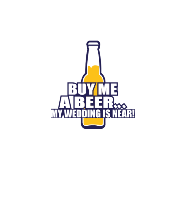 buy me a beer model galben neon pe tricou