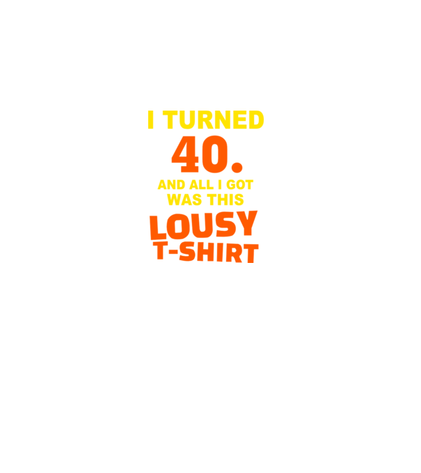 Lousy T-shirt 40 model negru pe tricou