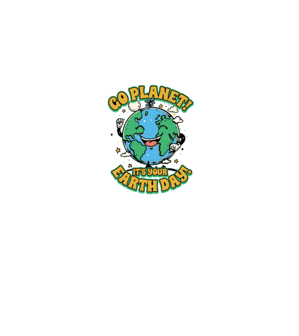 Go planet model gri pe tricou