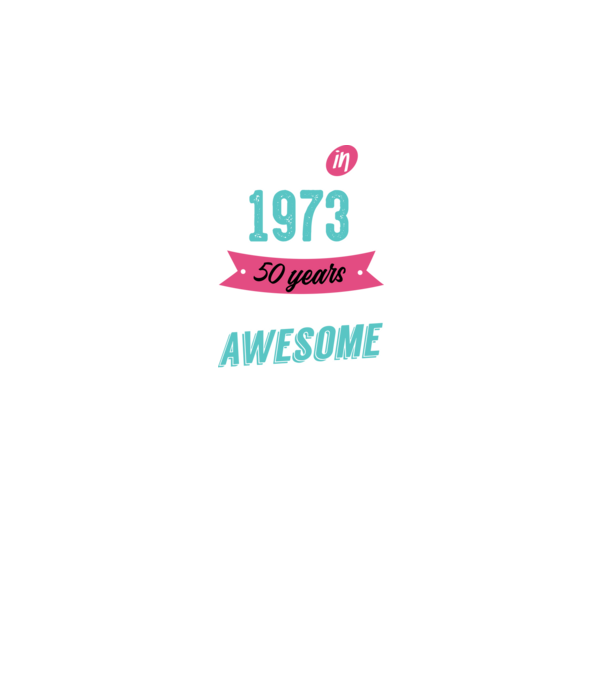MADE IN 1973 model negru pe tricou