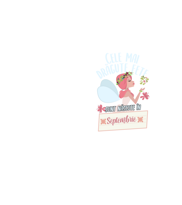Cele mai drăguțe fete sunt născute în septembrie. model galben neon pe tricou