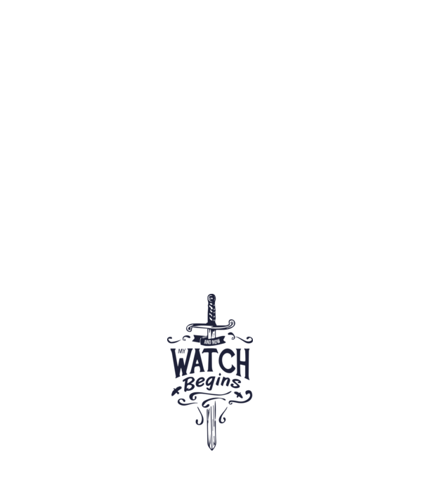And now my watch begins model alb pe tricou