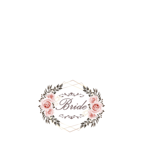 Vintage Bride model alb pe tricou