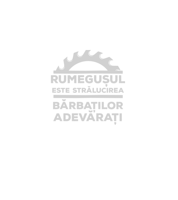 Rumegușul este strălucirea bărbaților adevărați model negru pe tricou
