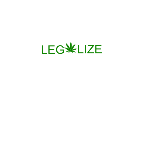 Legalize model negru pe tricou