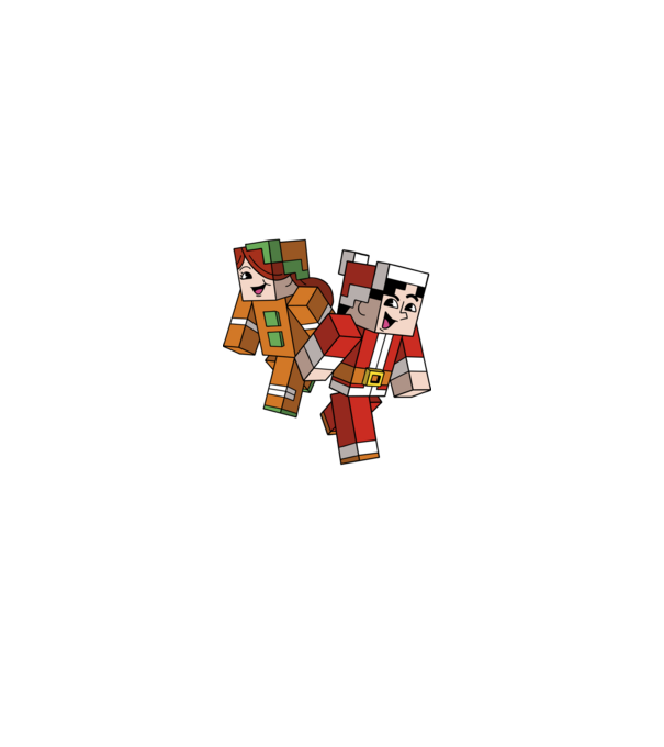 Minecraft christmas ugly sweater model negru pe tricou