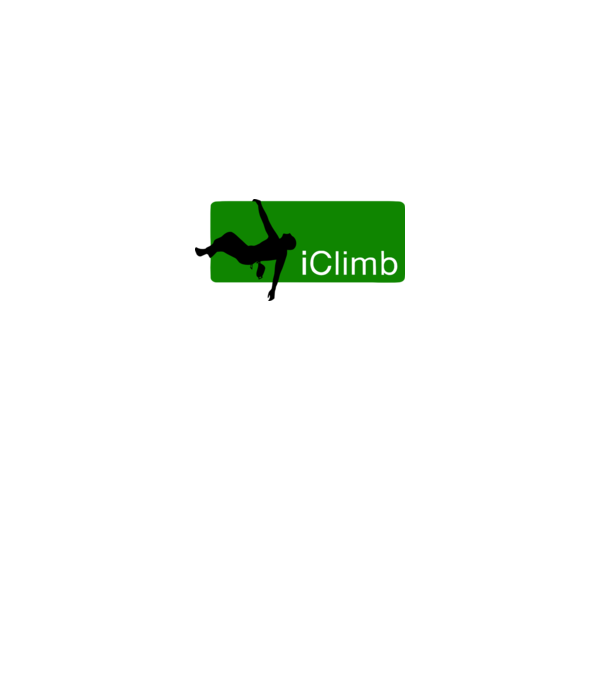 iClimb model alb pe tricou