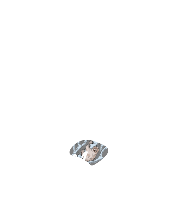 what does the sloth say model negru pe tricou