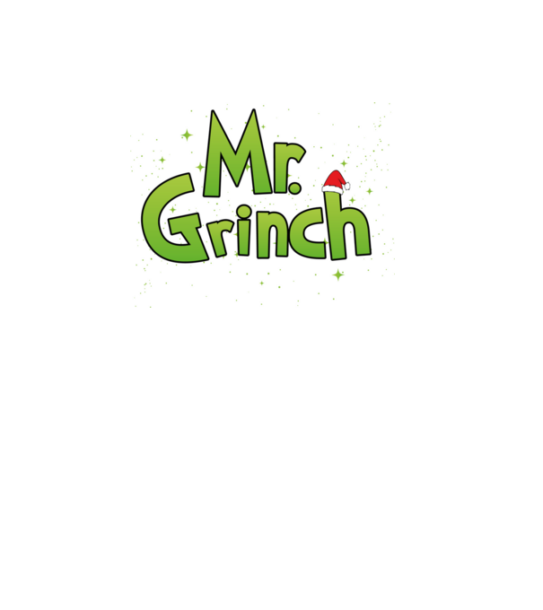 Grinch Family Mr Grinch model negru pe tricou