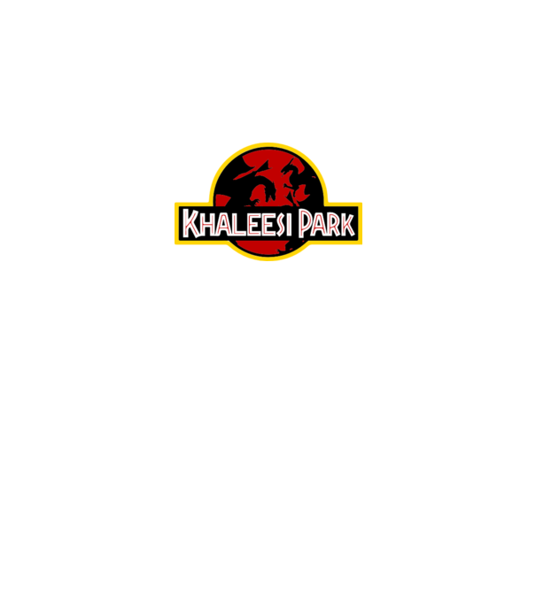 Khaleesi Park model alb pe tricou