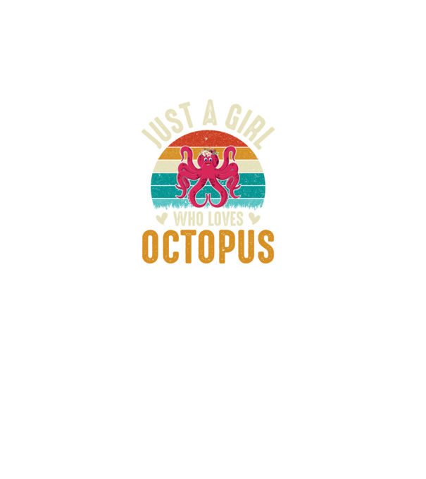 Octopus model negru pe tricou
