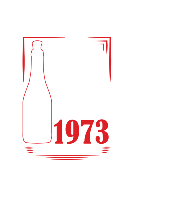 Un Vin Bun 1975 - Negru model negru pe tricou