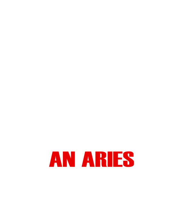 Piss of an ARIES model negru pe tricou