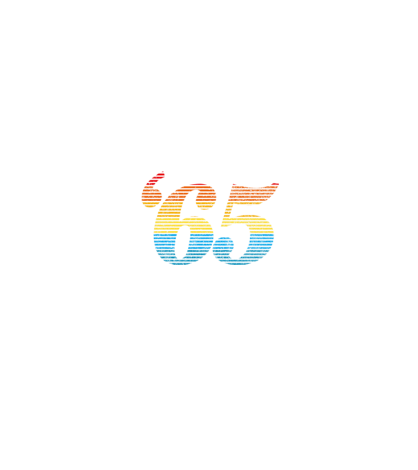 Retro Birthday 1965 model alb/roșu pe tricou