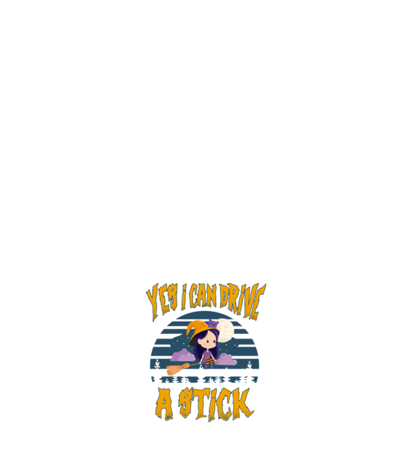 Yes, i can drive a stick model negru pe tricou