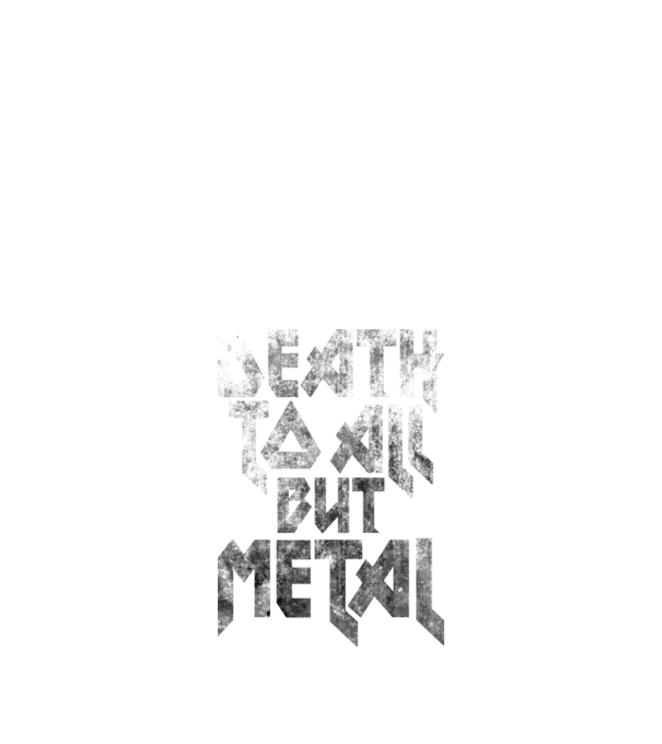 Death but metal model negru pe tricou