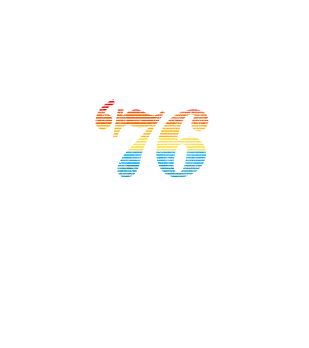 Retro Birthday 1976 model alb pe tricou