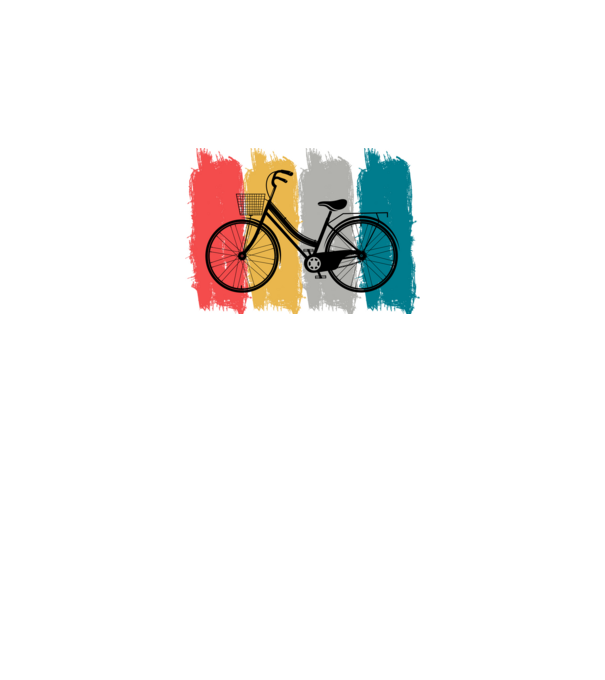 Retro city bike model gri închis pe tricou