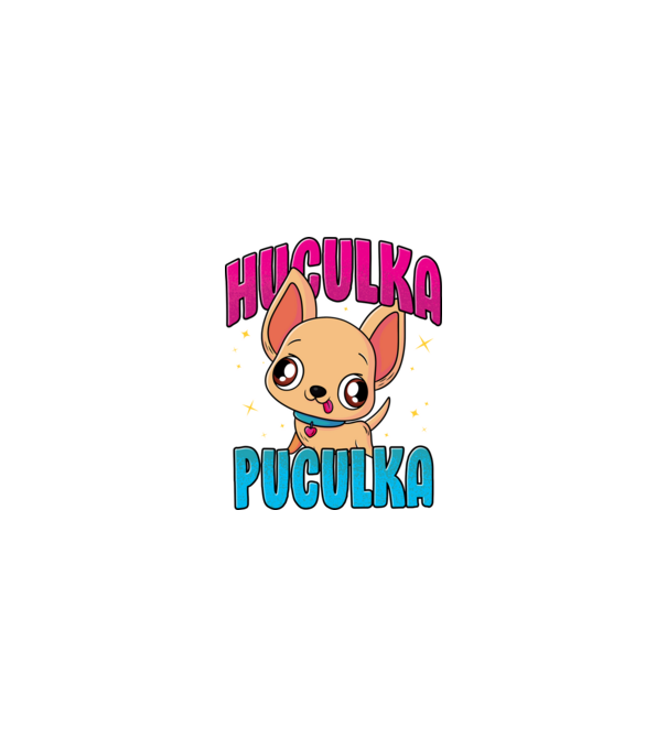 Huculka Puculka chivava model nisipiu pe tricou