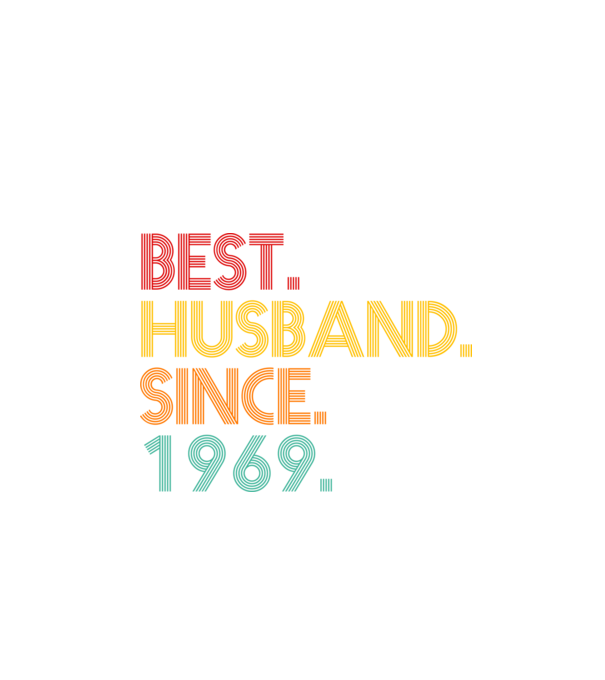 best husband since 1969 retro model negru pe tricou