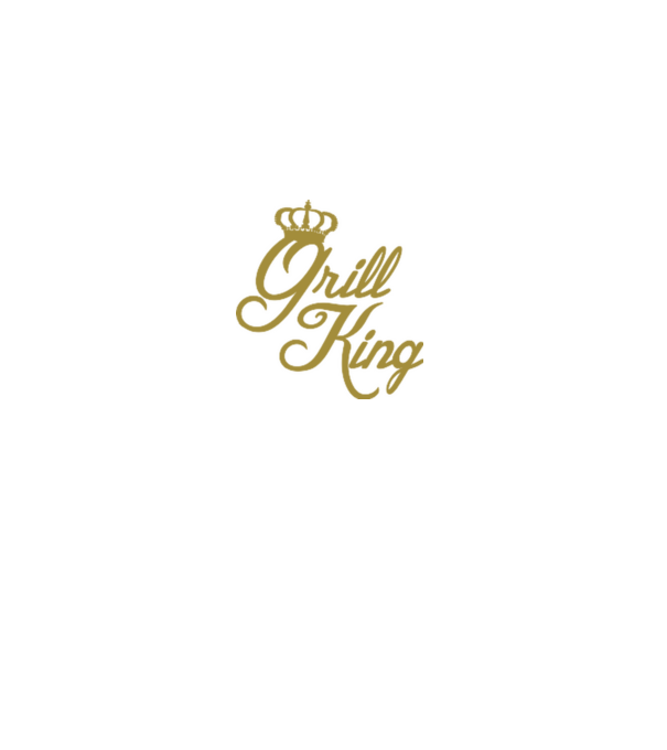 Grill King model negru pe tricou