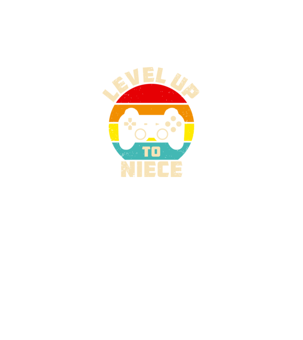 Level Up Niece model negru pe tricou